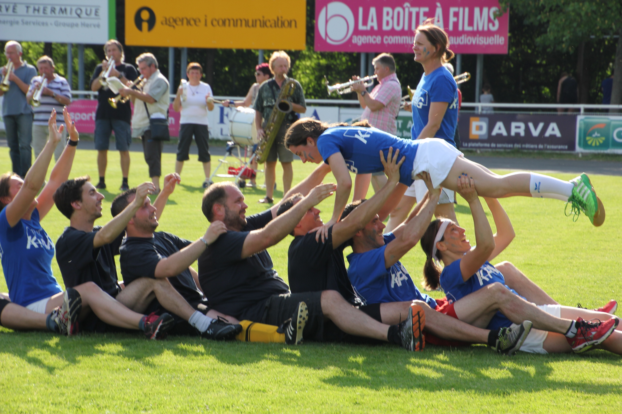 Cest la fête pendant le tournoi